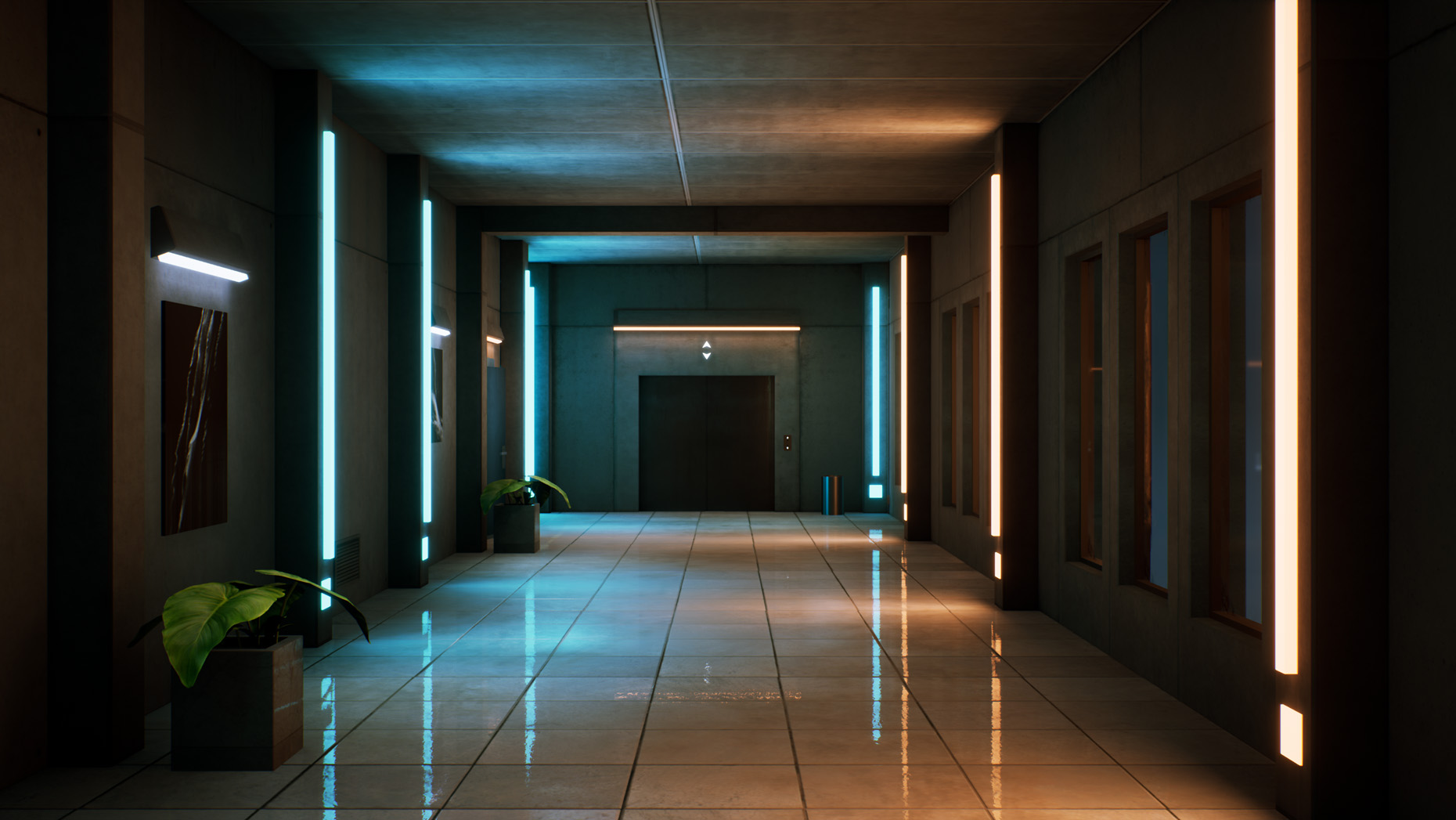 Hallway Lighting - 1